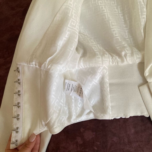 House of CB White Corset Blazer Crop Suit Small - Picture 5 of 9